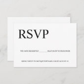 Carte D'accompagnement Personnalisé Simple Business event Logo Sièges rés (Devant / Derrière)