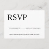 Carte D'accompagnement Personnalisé Simple Business event Logo Sièges rés (Devant)