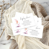 Carte D'accompagnement Pétales Procuco Bridal Display Douche