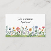 Carte D'accompagnement Peter Rabbit Diaper and Wipes Raffle Guessing Game (Dos)