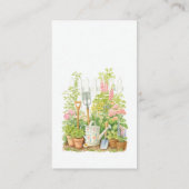 Carte D'accompagnement Peter Rabbit Jardin Baby shower Déchets Raffle (Dos)