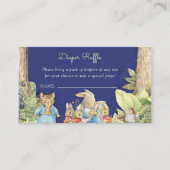Carte D'accompagnement Peter the Rabbit Forest Friends Diaper Raffle (Devant)