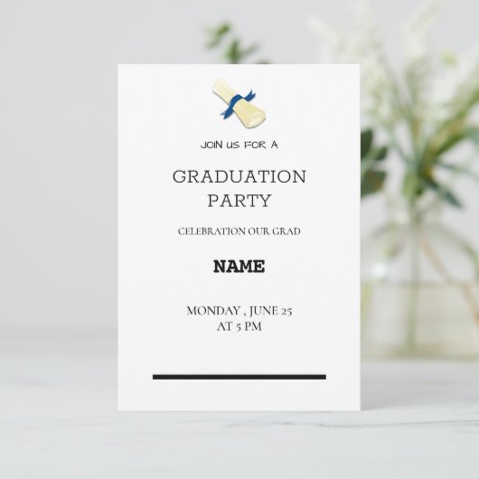 Carte D'accompagnement petit (Debout devant)