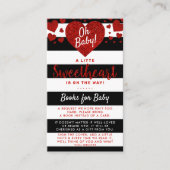 Carte D'accompagnement Petit amour Baby shower de la Saint Valentin (Devant)