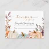 Carte D'accompagnement Petit Baby shower Citrouille de carafe (Devant)