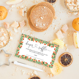 Carte D'accompagnement Petit baby shower coutie billet de tirage