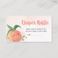 Petit Baby shower de chair doux Raffle