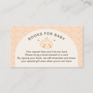 Carte D'accompagnement Petit Baby shower de la somme de la valeur de base