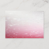 Carte D'accompagnement Petit Baby shower Floral Fairy (Dos)