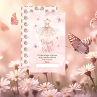 Petit Baby shower rose Ballerina Raffle de couche