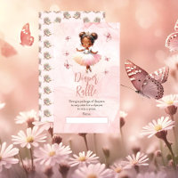 Petit Baby shower rose Ballerina Raffle de couche