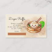 Carte D'accompagnement Petit chausson de Baby shower Kwai (Devant)