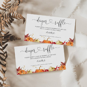 Carte D'accompagnement Petit citrouille chute de couche de la boîte à bil