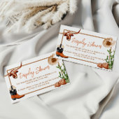 Carte D'accompagnement Petit Cowboy Western Rodeo Afficher douche