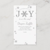 Carte D'accompagnement Petit Ensemble De Joie Baby shower De Noël (Devant)