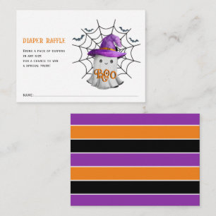 Carte D'accompagnement Petit fantôme mignon baby shower de tombola