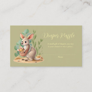 Carte D'accompagnement Petit Joey Baby shower Repas de Billets