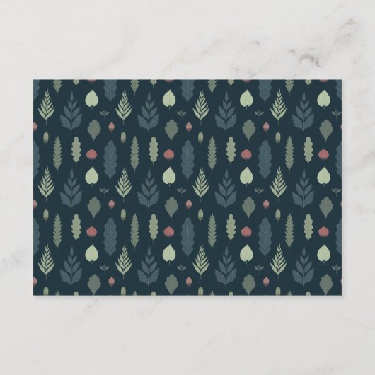 Carte D'accompagnement Petit Ours Rustique Écran Douche Pas Enveloppement (Dos)