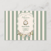 Carte D'accompagnement Petit Pêcheur de Boho Raffin de plongeur de pêche (Devant)