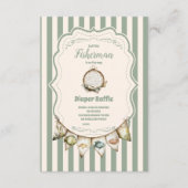 Carte D'accompagnement Petit Pêcheur de Boho Raffin de plongeur de pêche (Devant)