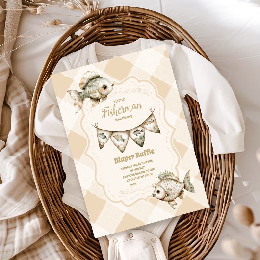 Carte D'accompagnement Petit Pêcheur Diapper Raffer