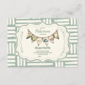 Carte D'accompagnement Petit Pêcheur Vert Pêche Diapper Raffe (Devant)