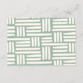 Carte D'accompagnement Petit Pêcheur Vert Pêche Diapper Raffe (Dos)