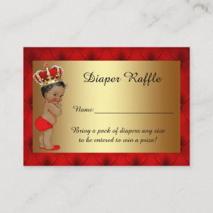 Carte D'accompagnement Petit prince Diaper Raffle Tickets pour Tijuana