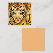 CARTE D'ACCOMPAGNEMENT PETIT TIGER (Devant / Derrière)
