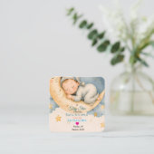Carte D'accompagnement Petite Collection d'Arrivée de Bébé Tiny Star (Debout devant)