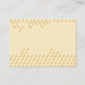 Carte D'accompagnement Petite couche de Baby shower de l'ours d'abeille m (Dos)