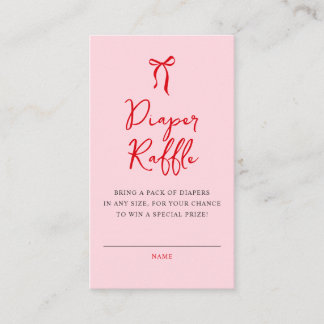 Carte D'accompagnement Petite fellation Petit Baby shower de fille au cha