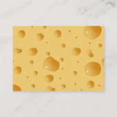 Carte D'accompagnement Petite souris dans les livres de fromage pour bébé (Dos)