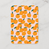 Carte D'accompagnement Petites Cuties Baby shower Déchets Raffin (Dos)