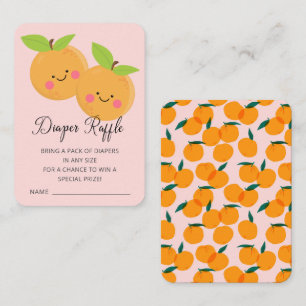 Carte D'accompagnement Petites Cuties Baby shower Déchets Raffin