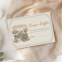 Petits citrouilles cadeaux Baby Shower Couches Tir