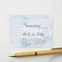 Petits flocons de neige bleu glace Livres pour béb