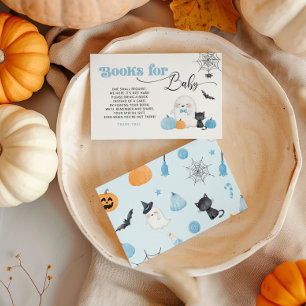 Carte D'accompagnement Petits livres bleus Little Boo pour bébé billet