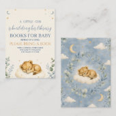 Carte D'accompagnement Petits Livres Cub pour Bébé (Devant / Derrière)