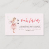 Carte D'accompagnement Petits Livres Fairy Enchanted rose pour bébé (Devant)