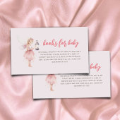 Carte D'accompagnement Petits Livres Fairy Enchanted rose pour bébé