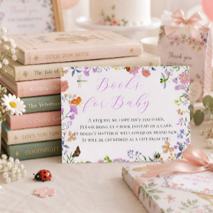 Carte D'accompagnement Petits livres Love Bug pour bébé