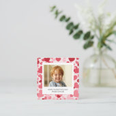 Carte D'accompagnement Photo Classroom Valentine Mini Card Personalized (Debout devant)