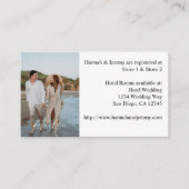 Carte D'accompagnement Photo et calligraphie 3 Mod Vertical SM  (Devant)