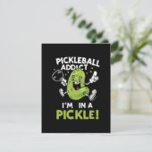 Carte D'accompagnement Pickleball-drole (Debout devant)