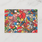 Carte D'accompagnement Pièce de la réception de tatouage (Dos)