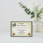 Carte D'accompagnement Pièce de la réception de tatouage (Debout devant)