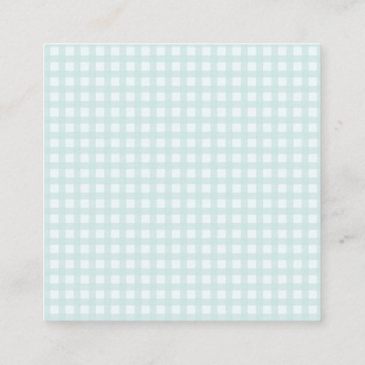 Carte D'accompagnement Pierre le lapin (Dos)