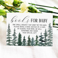Pine Trees Réserver Baby shower