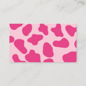 Carte D'accompagnement Pink Disco Cowgirl Devine Combien De Baisers Jeu (Dos)